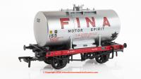 38-781 Bachmann 14T Anchor-Mounted Tank Wagon 'Fina' Silver